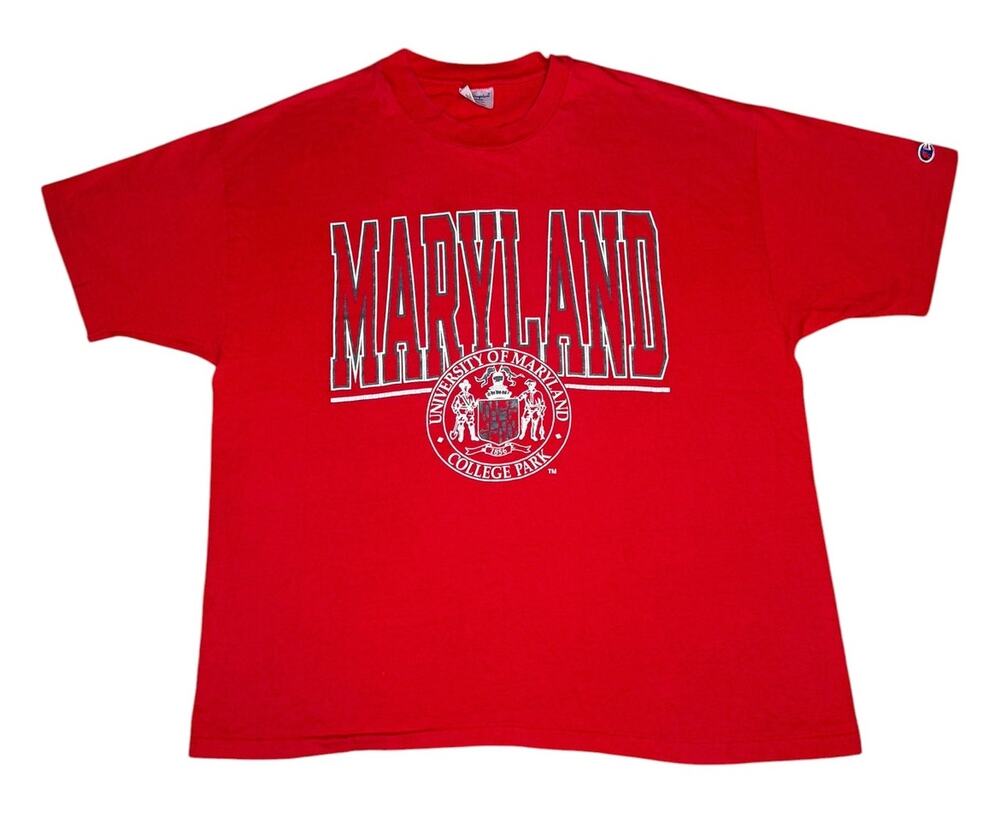 Vintage 90s Champion University of Maryland T-Shirt
